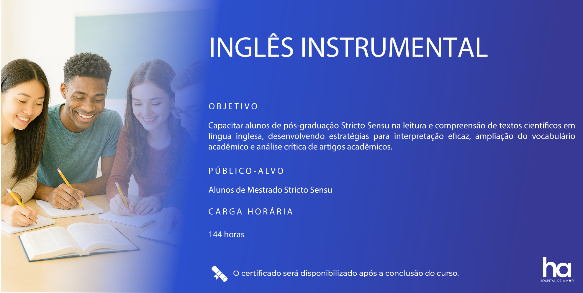 Inglês Instrumental para a Pós Graduação