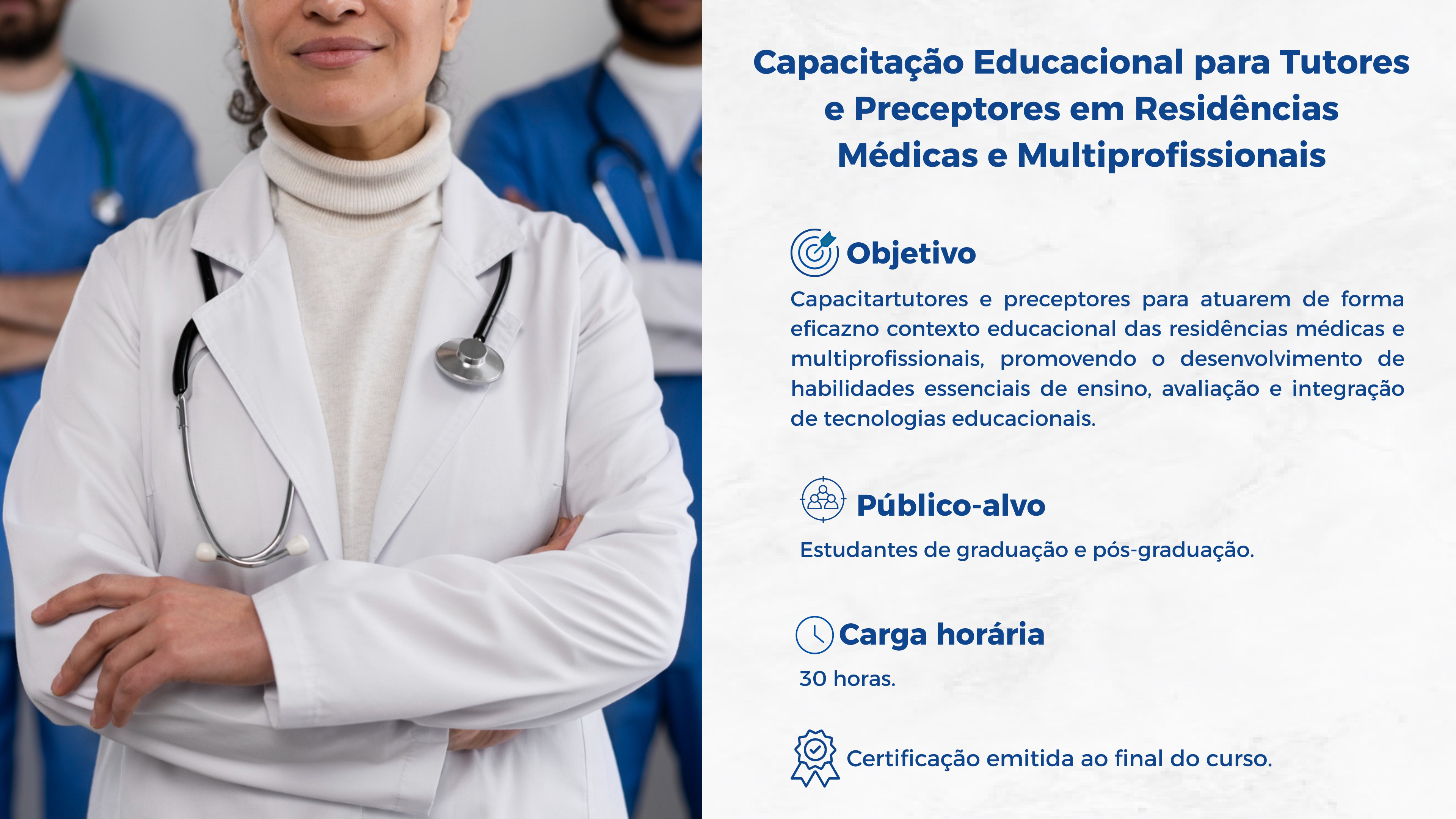 Capacitação Educacional para Tutores e Preceptores em Residências Médicas e Multiprofissionais - 2026