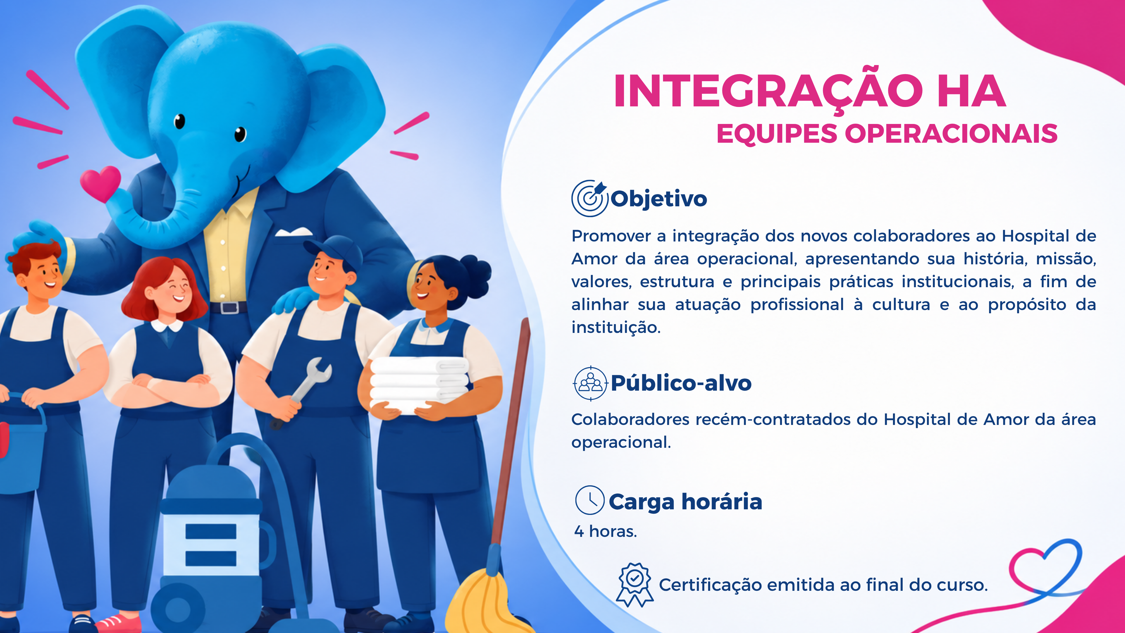 Integração Hospital de Amor - Equipes Operacionais