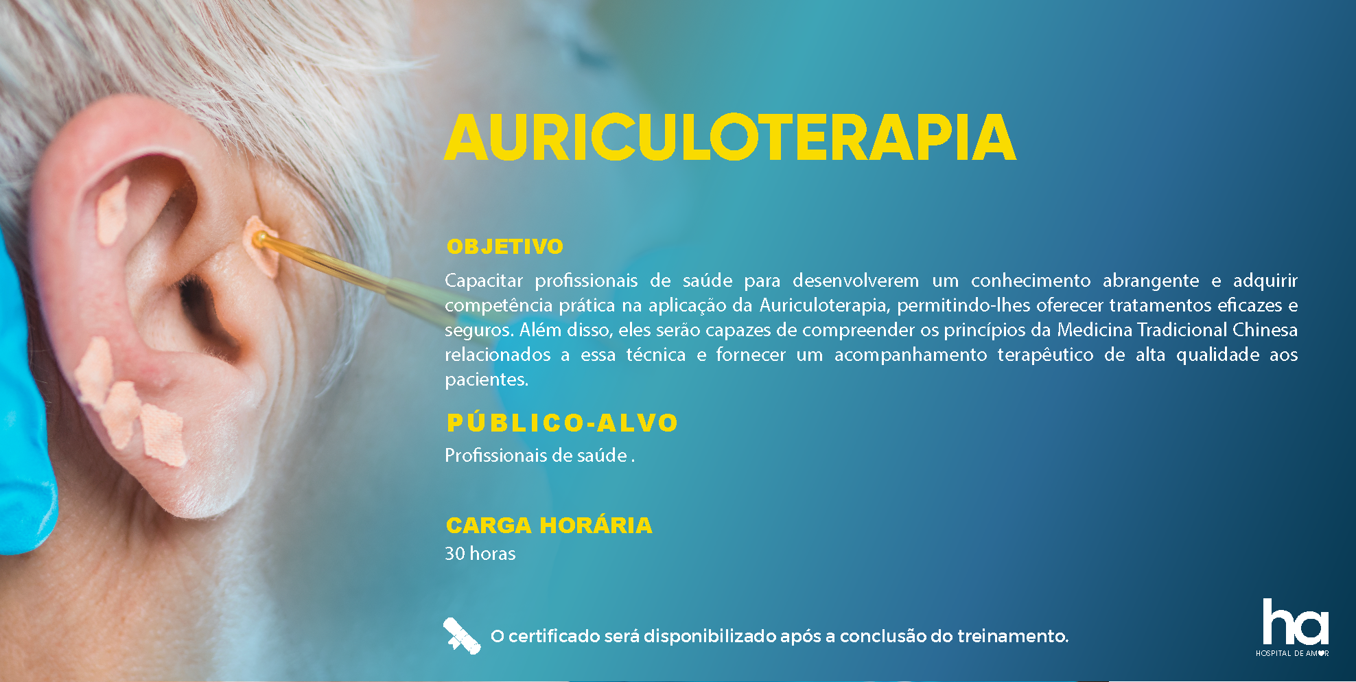 Capacitação em Auriculoterapia